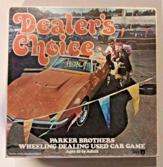 Vintage 1972 Dealer 