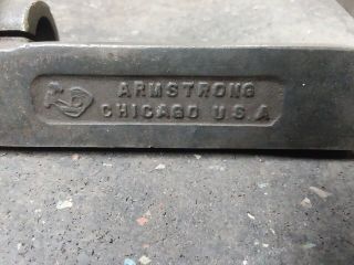 Vintage Armstrong 9 Lathe Boring Bar Tool Holder 3/4 