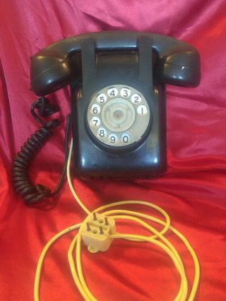 Antique Phone - The North Electric Mfc Co - Vintage Wall Phone - Black