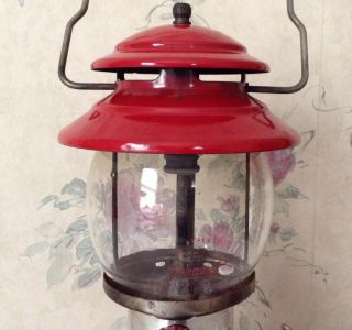 Vintage 1966 Red Coleman Lantern Model 200A With Box - 4