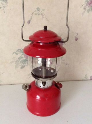 Vintage 1966 Red Coleman Lantern Model 200A With Box - 6