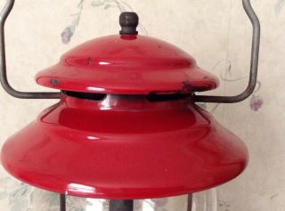 Vintage 1966 Red Coleman Lantern Model 200A With Box - 7