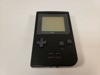 Vintage Nintendo Game Boy Pocket Handheld Console Mgb - 001 Black