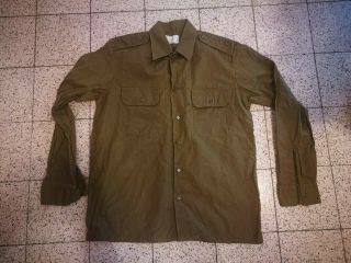 Vintage Idf Israel Army Golani Aleph Uniform Shirt Size Large,  Gift