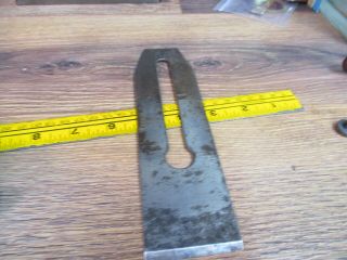 Vintage Stanley No 4 Two Tone Plane 2 " Cutter Blade 7 1/2 " Parts Usa
