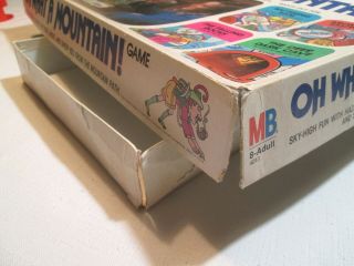 Oh What a Mountain Game Vintage Milton Bradley Game 6