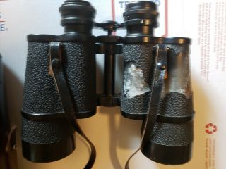 BINOCULARS Dr Wohler Kassel vintage binoculars 12x50 with case made in Germany 3