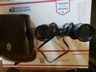 BINOCULARS Dr Wohler Kassel vintage binoculars 12x50 with case made in Germany 4