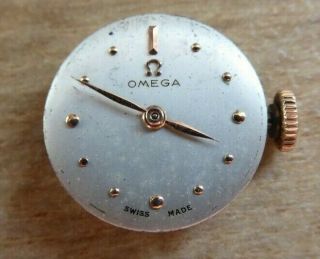 Vintage Omega 17 Jewels Cal 211 Wristwatch Movement