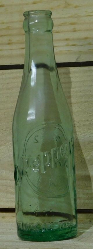 Vintage Soda Bottle,  DR PEPPER,  GREEN,  10 2 4,  JACKSON “TENNESSEE” 4