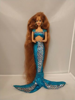 Mattel Barbie Jewel Hair Midge Mermaid Doll 1995