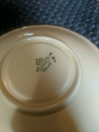 Vintage Aynsley Teal & gold Porcelain Tea Cup with Saucer 5