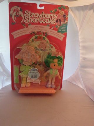 Vintage 1991 Thq Strawberry Shortcake Lime Chiffon Ballerina Dance Berry - Cise