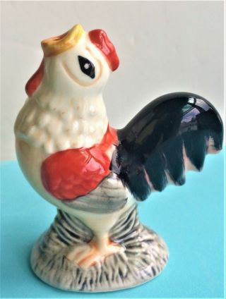 Vintage Ceramic Rooster Pie Bird