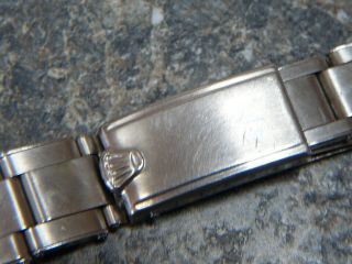 Vintage 1 - 65 Rolex Watch Band Bracelet Buckle Clasp Daytona ?? Stainless Steel 2