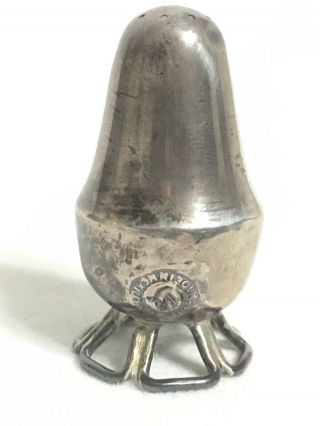 Antique Vintage William Spratling Silver Salt Shaker Father Of Mexican Silver