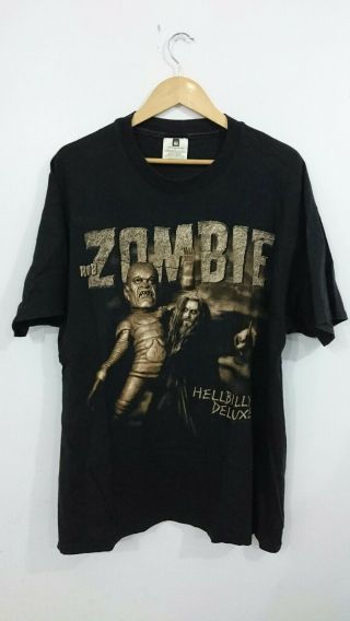 Vtg 1998/1999 Rob Zombie Hellbilly Deluxe Concert Tour T - Shirt Xl