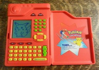 Vintage 1999 Nintendo Tiger Electronics Red Pokemon Pokedex
