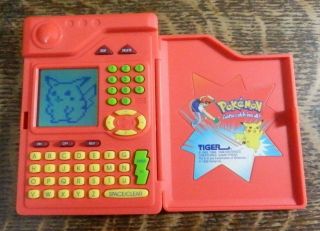 Vintage 1999 Nintendo Tiger Electronics Red Pokemon Pokedex 2