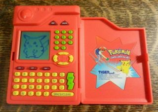 Vintage 1999 Nintendo Tiger Electronics Red Pokemon Pokedex 4