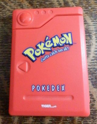 Vintage 1999 Nintendo Tiger Electronics Red Pokemon Pokedex 5