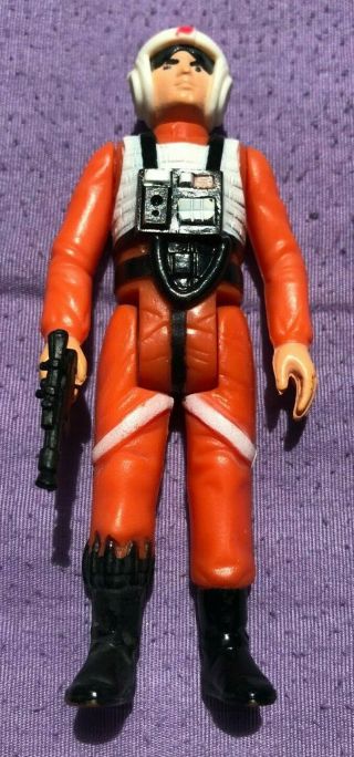 Vintage Star Wars 1978 China G.  M.  F.  G.  I.  Luke Skywalker X - Wing Pilot Orig Weapon