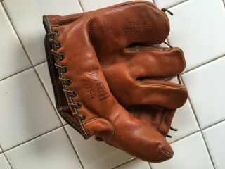 Hutch Vintage 4 Finger Baseball Glove Left Hand Thrower Model Hutch Clutch 33xfr