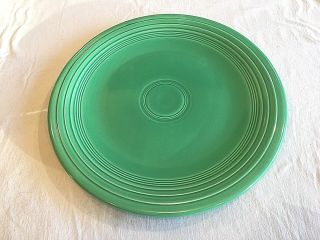 Vintage Fiesta Ware Homer Laughlin Large Green 14 " Platter