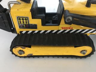Vintage Metal Tonka Backhoe Trench Digger - Early 80s 2