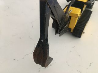 Vintage Metal Tonka Backhoe Trench Digger - Early 80s 4