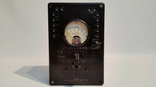 Vintage Weston Electrical Instrument Corp Model 663 Type 6 Volt Ohmmeter