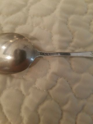 Vintage Sterling Silver Denver Indian Souvenir Spoon 6