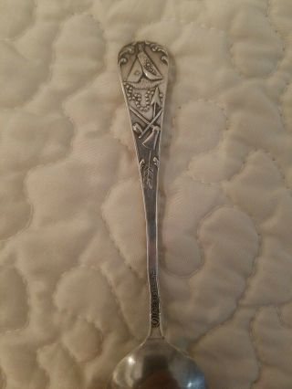 Vintage Sterling Silver Denver Indian Souvenir Spoon 7