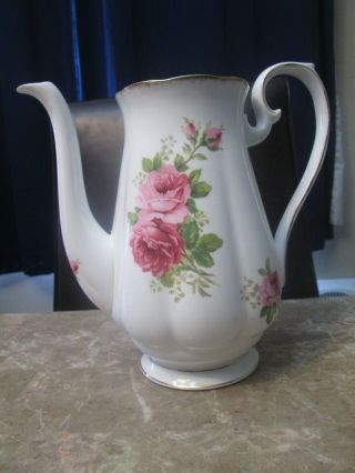 Vintage American Beauty Royal Albert Coffee Pot no lid made in England 3