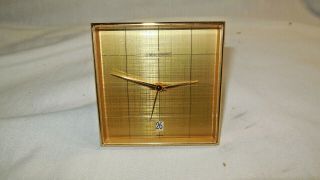 Vintage Girard Perregaux Alarm Clock Swiss Made /