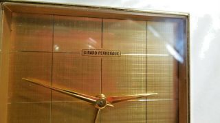 Vintage Girard Perregaux Alarm Clock Swiss Made / 3