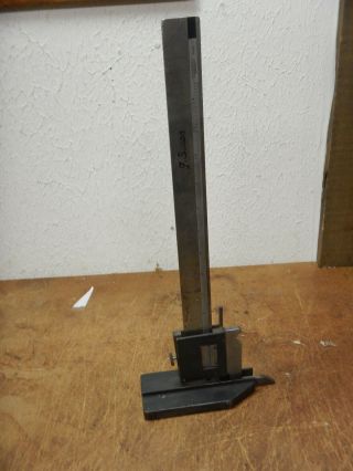 Vintage Starrett No.  44b Height Gauge Gage Machinist Tool