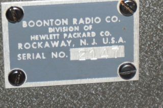 Vintage Boonton Radio Q Meter Type 190 - A 8