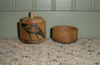 Vintage Roger Latham Slate Turkey Call by Penn ' s Woods Products 3