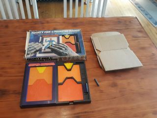 Vintage 1978 Tomy Mighty Men & Monster Maker Drawing Kit 2520 W Box