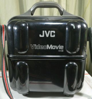 Vintage JVC GR - C7U Video Camcorder Camera Back To The Future w/ Orig Case & Box 2