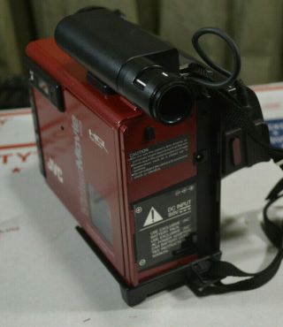 Vintage JVC GR - C7U Video Camcorder Camera Back To The Future w/ Orig Case & Box 8