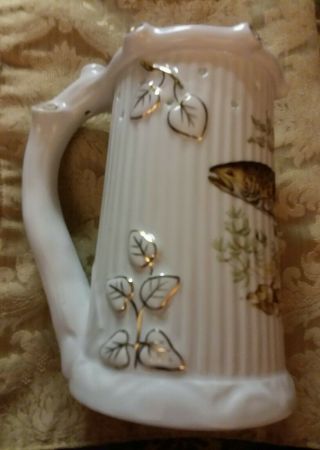 Rare & Vintage Porzellan Bavaria W.  Germany Puzzle Mug W/ Nude Lithophane Inside