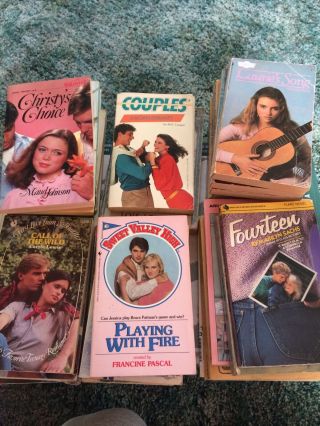 Vintage 1980s Teen Novels - 34 Paperbacks