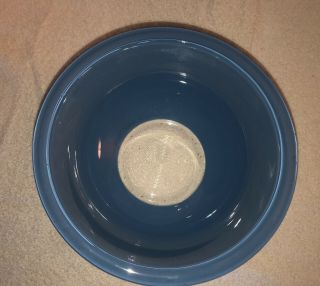 Vintage Pyrex Moody Blues Clear Bottom Mixing Nesting Bowls Set of 4 5