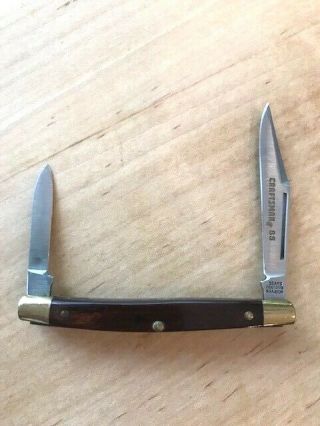 Vintage Sears / Craftsman Usa 2 7/8 " Closed Two Blade Pocket Knife 95201