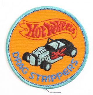 Drag Strippers Hot Rod Vintage Hotwheels Collectors Patch 3 "