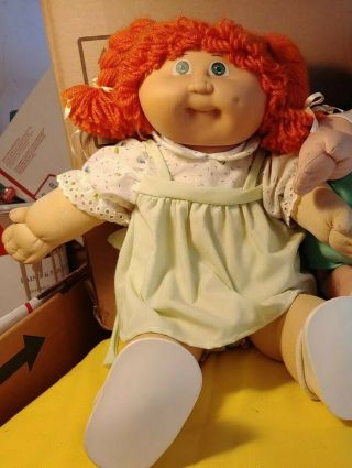 Vintage Cabbage Patch Kid Red Headed Girl.