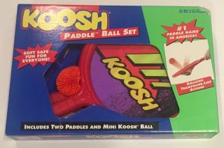 Vintage Koosh Paddle Ball Set Mini Koosh Ball Oddzon