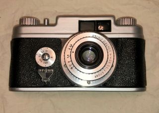Vintage Argus 21 35mm Film Camera - Made In Usa (1950s)